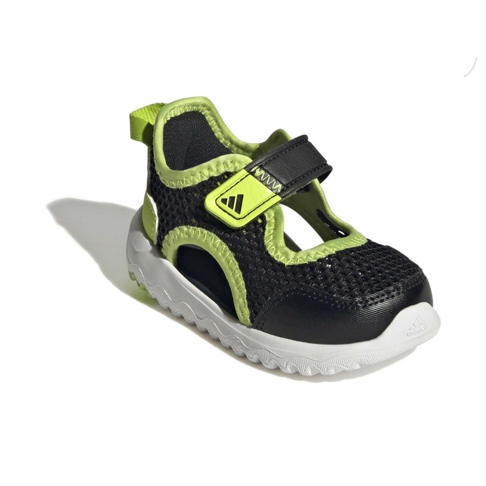 Adidas Altaventure 2.0 Kids Water Sandals Black Solar Yellow Size 11K GV7811